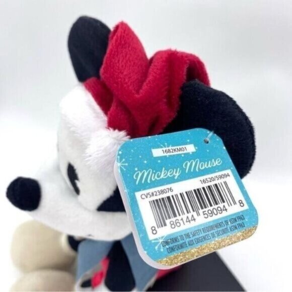 Disney Mickey Mouse Holiday Plush New - Picture 5 of 9